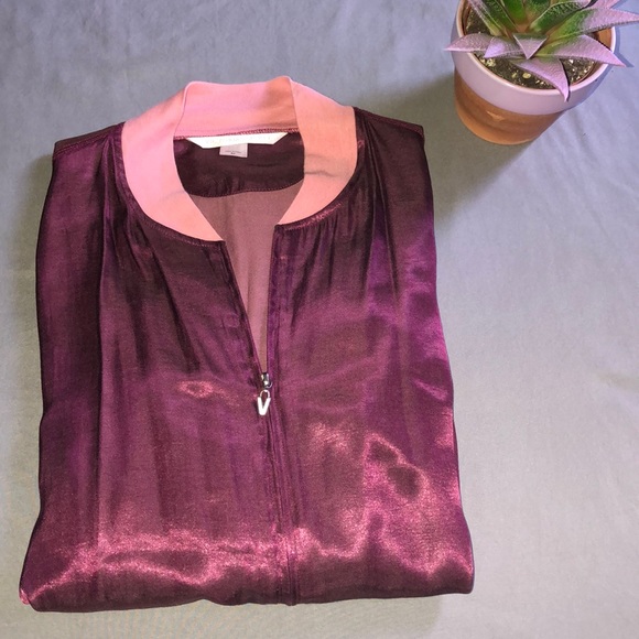 Victoria's Secret Jackets & Blazers - Victoria’s Secret Pink Satin Bomber Jacket Sz M